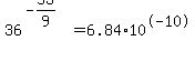 36%5E%28-53%2F9%29+=+6.84+%2A+10%5E-10