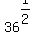 36%5E%281%2F2%29