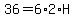 36+=+6%2A2%2AH