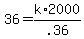 36+=+k%2A2000%2F.36