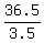 36.5%2F3.5