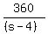 360%2F%28%28s-4%29%29