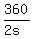 360%2F%282s%29