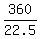 360%2F22.5