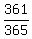 361%2F365
