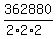 362880%2F%282%2A2%2A2%29