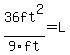 36ft%5E2%2F9ft=L