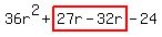 36r%5E2%2Bhighlight%2827r-32r%29-24
