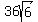 36sqrt%286%29