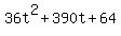 36t%5E2%2B390t%2B64