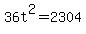 36t%5E2+=+2304