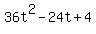 36t%5E2-24t%2B4