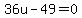 36u-49=0%0D%0A%7B%7B%7B36u=49