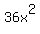 36x%5E2