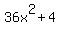 36x%5E2%2B4