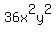 36x%5E2y%5E2