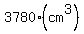 3780%28cm%5E3%29