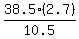38.5%282.7%29+%2F10.5