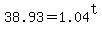 38.93+=+1.04%5Et