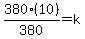 380%2810%29%2F380=k