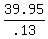 39.95%2F.13