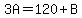 3A=120%2BB