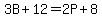 3B%2B12=2P%2B8