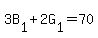 3B%5B1%5D%2B2G%5B1%5D=70