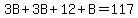 3B+%2B+3B+%2B+12+%2B+B+=+117