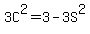 3C%5E2=3-3S%5E2