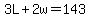 3L%2B2w=143
