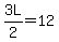 3L%2F2=12