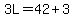3L=42%2B3