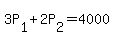 3P%5B1%5D%2B2P%5B2%5D=4000