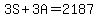 3S%2B3A=2187