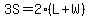 3S=2%2A%28L%2BW%29