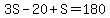 3S-20%2BS=180