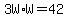 3W%2AW=42