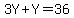 3Y%2BY=36