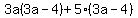 3a%283a-4%29%2B5%283a-4%29