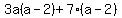 3a%28a+-+2%29+%2B+7%28a+-+2%29