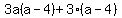 3a%28a-4%29%2B3%28a-4%29