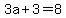 3a%2B3=8