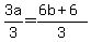 3a%2F3=%286b%2B6%29%2F3