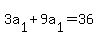 3a%5B1%5D%2B9a%5B1%5D=36