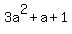 3a%5E2%2Ba%2B1