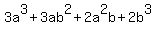 3a%5E3%2B3ab%5E2%2B2a%5E2b%2B2b%5E3