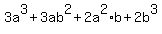 3a%5E3%2B3ab%5E2+%2B2a%5E2%2Ab+%2B+2b%5E3