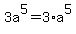 3a%5E5=3%2Aa%5E5
