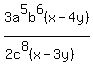 3a%5E5b%5E6%28x-4y%29%2F%282c%5E8%28x-3y%29%29